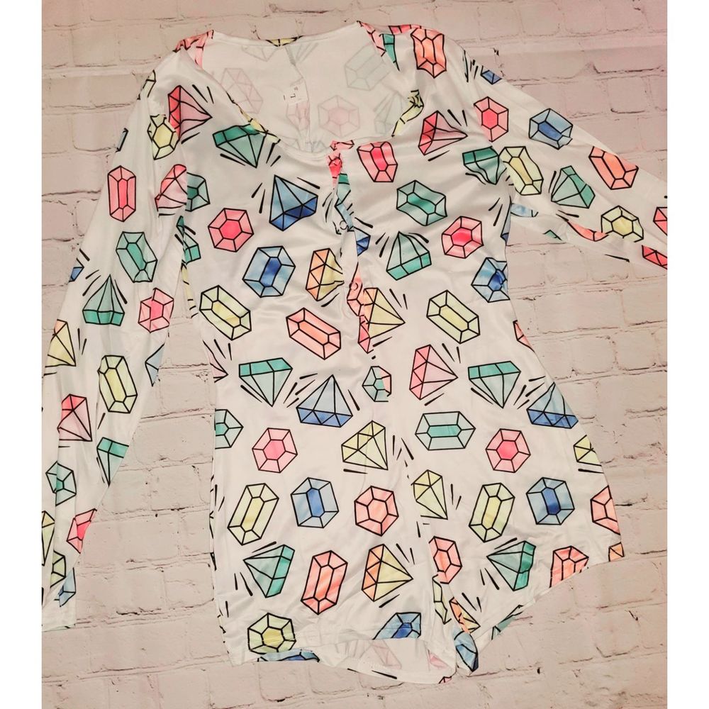 Diamond Adult Onesie Pajamas